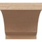 Ekena Millwork 6in. W x 6in. H x 28in. L Moab Woodgrain TimberThane Rafter Tail, Primed Tan RFTUR06X06X28MOARCPR - alternate 5
